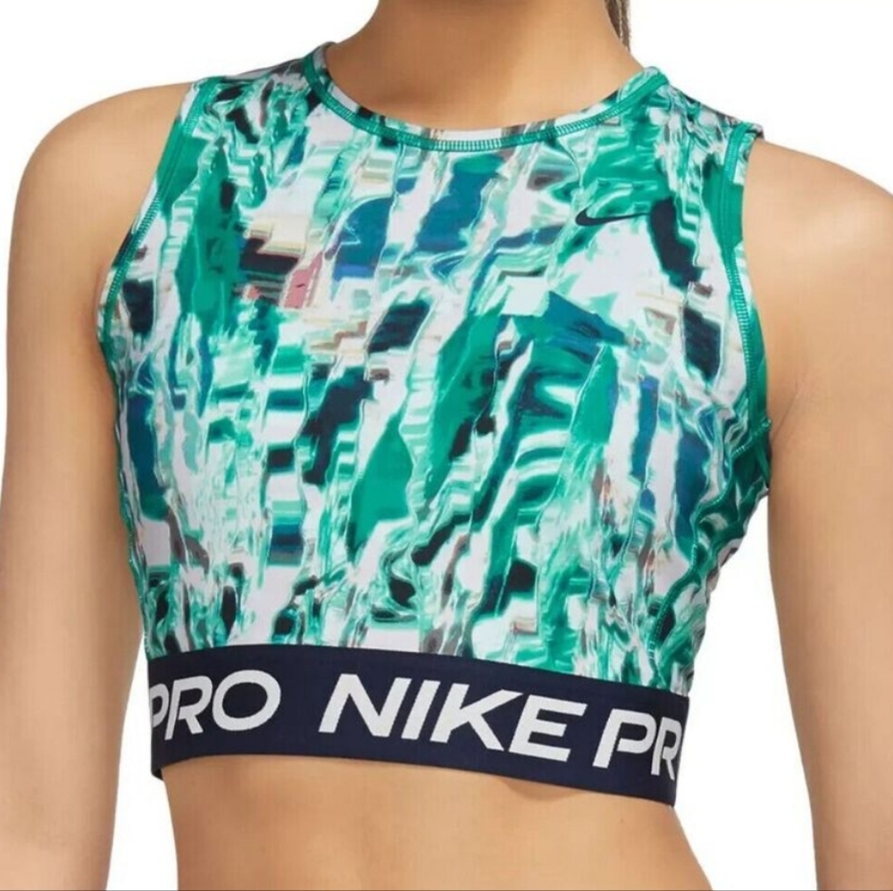 Nike Pro Dri-Fit Allover Print Athletic Training Tank XL Nwt